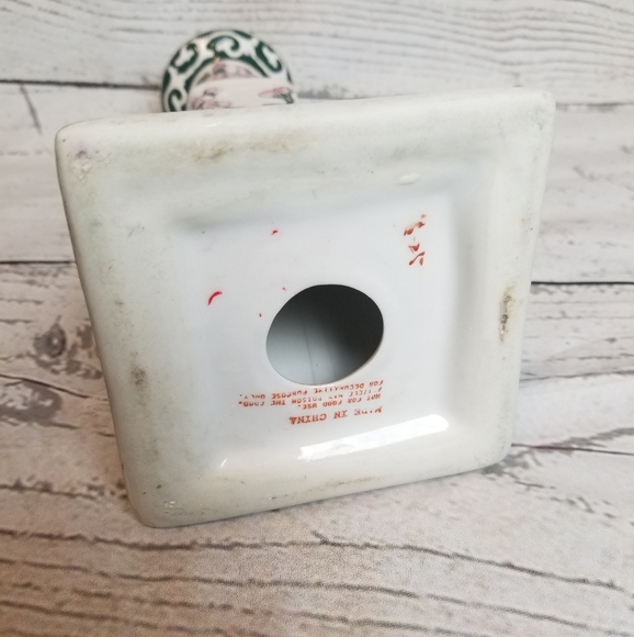 Vintage Floral CandleStick Holder - Picture 7 of 7